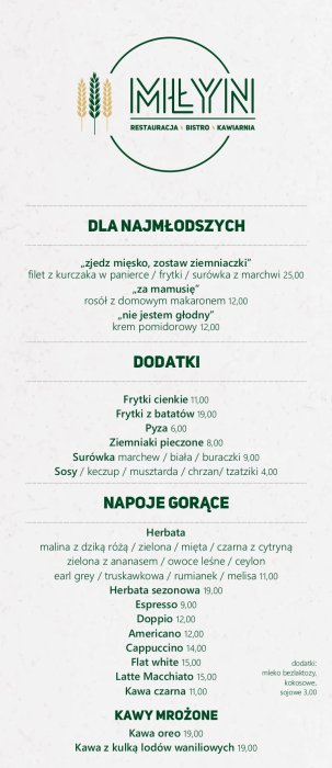 MŁYN Restauracja Bistro Kawiarnia Gniezno