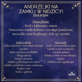 Restauracja Ordo na Zamku w Nidzicy Nidzica