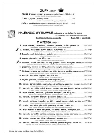 Naleśnikarnia Pod Chmurką Suwałki