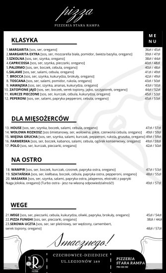 Pizzeria & Pub Stara Rampa Czechowice-Dziedzice