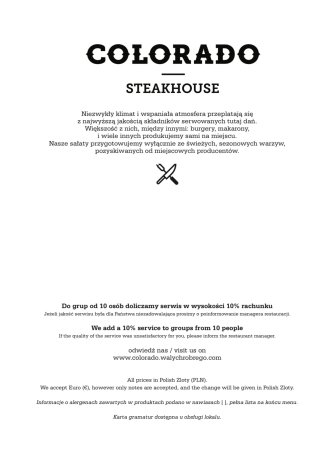 Colorado Steakhouse Szczecin