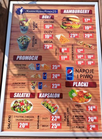 Karpat Kebab Rynek 25 Rzeszów