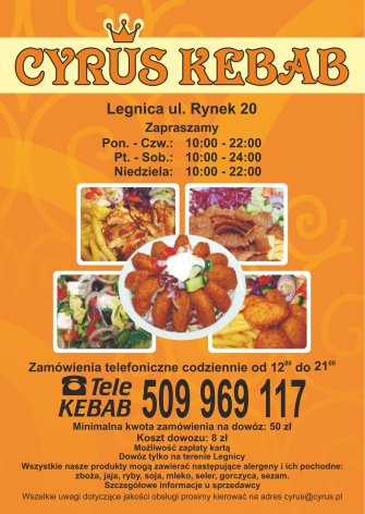 CYRUS KEBAB Legnica