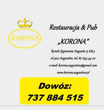 Restauracja & Pub Korona Augustów