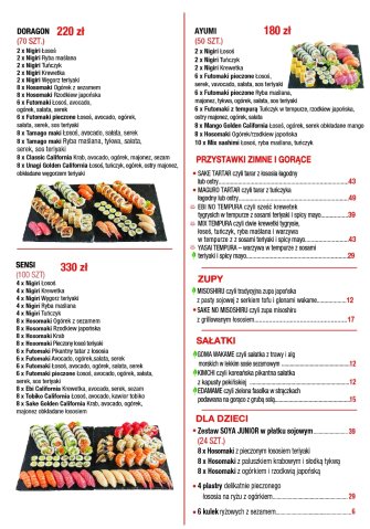 Sensi Sushi Warszawa