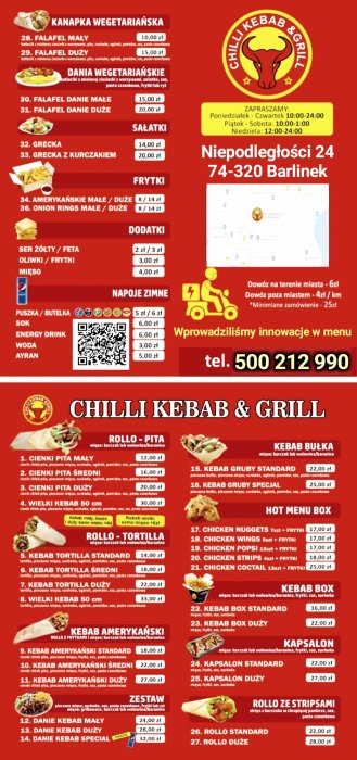 Chilli Kebab & Grill Barlinek