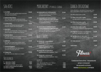 Restauracja Fitness Gorzów Wielkopolski