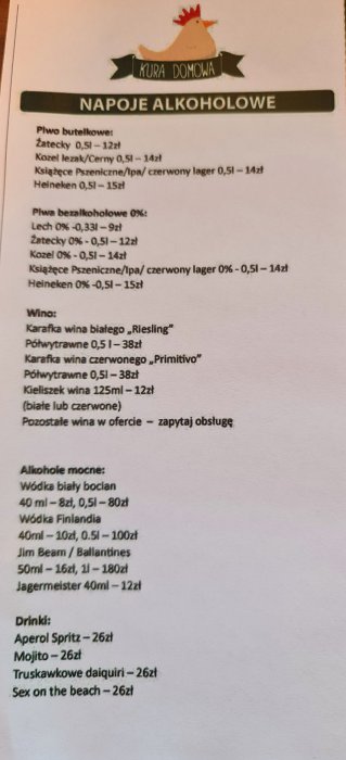 Kura Domowa - Klubokawiarnia i Restauracja Warszawa