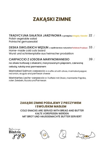 Restauracja Bistro Jajo Białogard