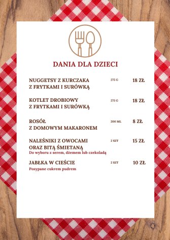 Bistro "Smaczny Kęs" w Zabłędzy Tuchów