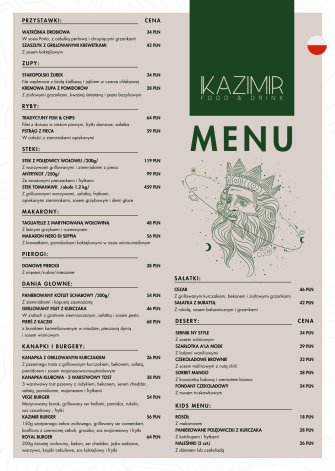 Kazimir Restaurant & Bar Kraków