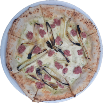 PIZZA SALSICCIA ALLA PANNA Katowice