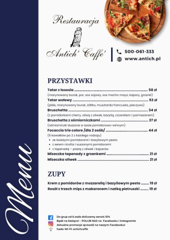 Antich' Caffe' Skorosze - Restauracja Warszawa