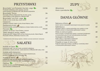 TRATTORIA IN ITALIA Warszawa