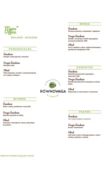 Równowaga w pudełku - Catering Dietetyczny Bydgoszcz