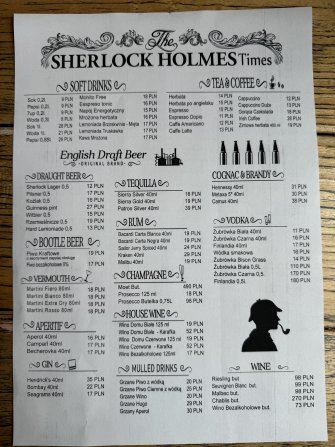 Sherlock Holmes Pub Białystok