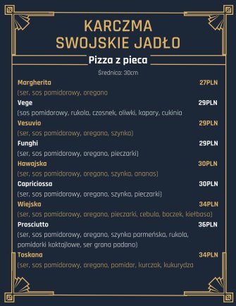 Restauracja Karczma Swojskie Jadło Władysławowo