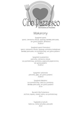 CIBO Pazzesco Restauracja Pizzeria Sosnowiec