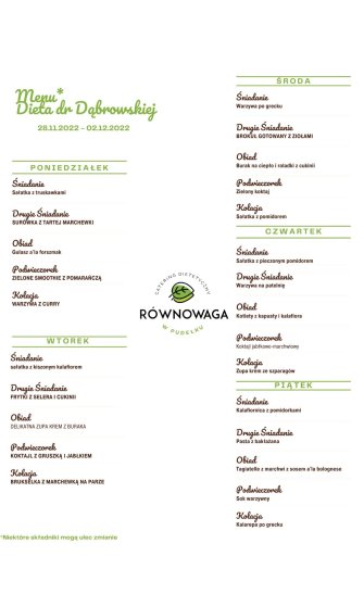 Równowaga w pudełku - Catering Dietetyczny Bydgoszcz