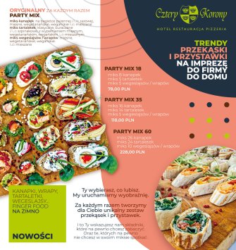 Cztery Korony - hotel, restauracja, pizzeria Śrem