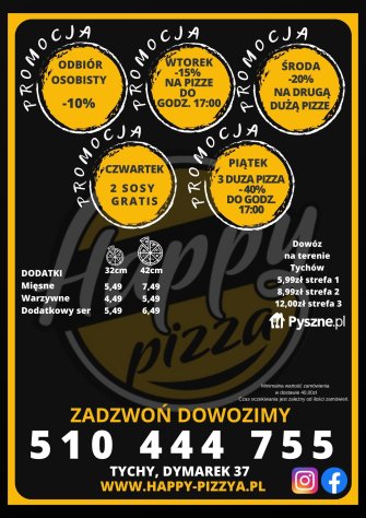 HAPPY PIZZA TYCHY Tychy