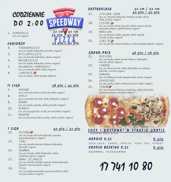 speedwaypizza.pl Rzeszów