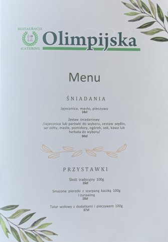 Restauracja Olimpijska iCatering Kielce