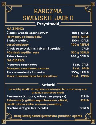 Restauracja Karczma Swojskie Jadło Władysławowo