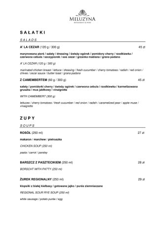 Meluzyna Restaurant & Wine Bydgoszcz