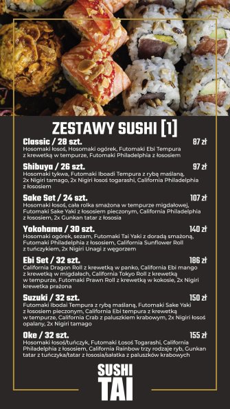 Sushi Tai Tarnowskie Góry