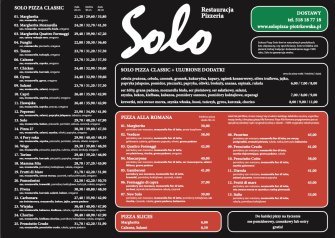 Solo Pizza Piotrkowska Łódź