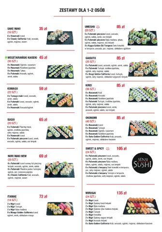 Sensi Sushi Warszawa