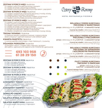 Cztery Korony - hotel, restauracja, pizzeria Śrem