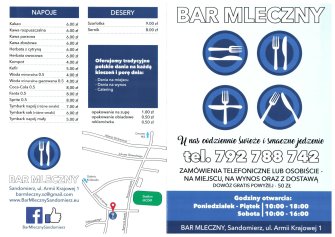 Bar Mleczny Sandomierz