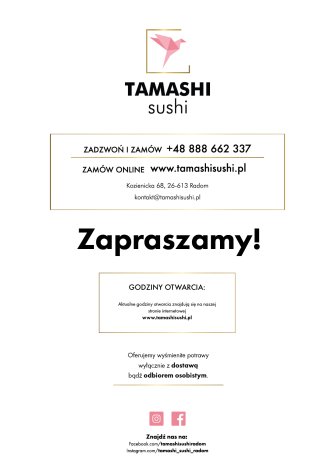 Tamashi Sushi Radom