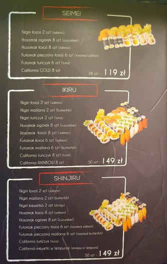 ZaNo Sushi Warszawa