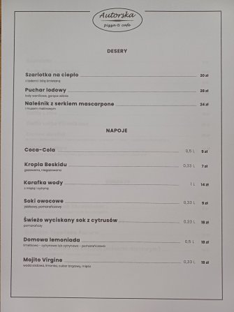 Autorska pizza&cafe Skarżysko-Kamienna