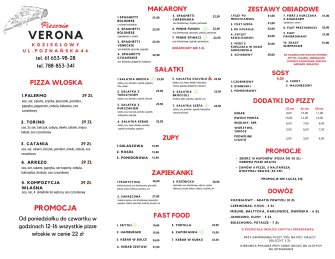 Pizzeria Verona Koziegłowy