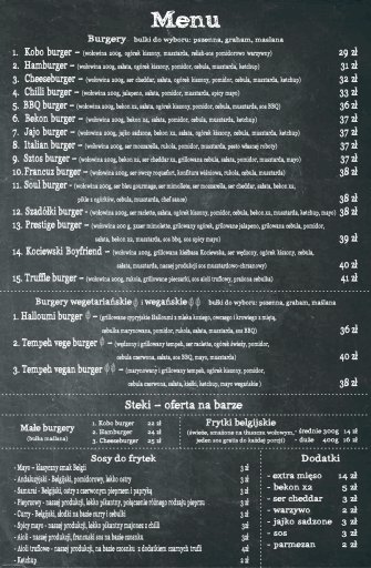 Kobo Burger Gdańsk