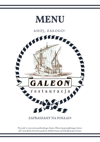 Restauracja Galeon Warszawa