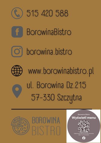 Borowina Bistro Szczytna