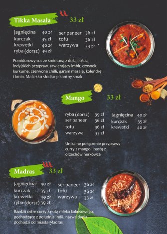 IndianTaste - Restauracja Indyjska-Żoliborz Warszawa