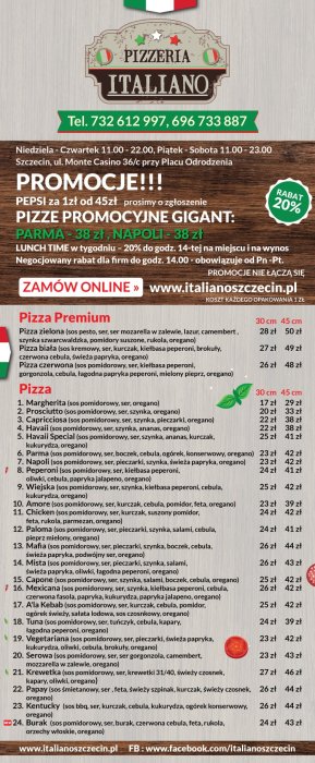 Pizzeria Italiano Szczecin