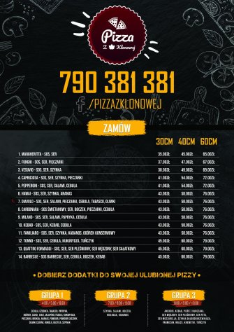 Pizza Z Klonowej Mińsk Mazowiecki