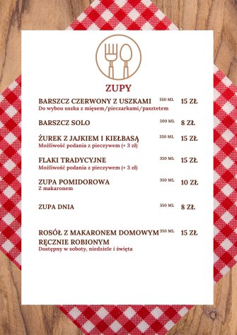 Bistro "Smaczny Kęs" w Zabłędzy Tuchów