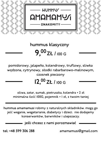 Hummus Amamamusi Kraków