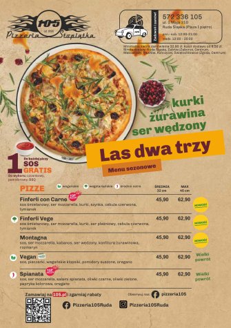 Pizzeria 105 Ruda Śląska