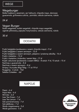 Warszawski Burger Warszawa