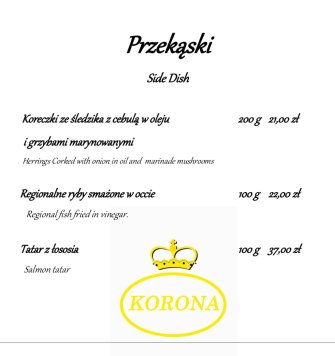 Restauracja & Pub Korona Augustów