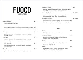 FUOCO - Pizza & Pasta Dąbrowa Górnicza